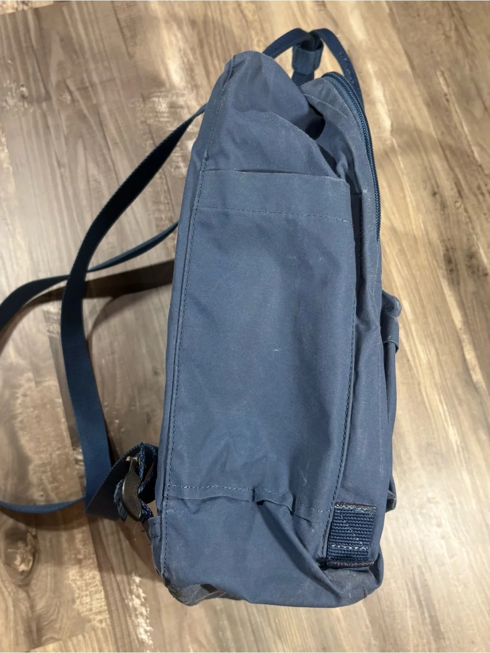 Fjallraven Kanken Small Backpack Double Handle Navy Bag 23510, Blue, Outdoor